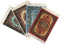 Carpet Coasters, Set of 4, Turkish Rug Style Table Drink Mats, Absorbent Kitchen and Dining Accessories