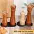 KOLUTI Set 2, Counter, Salt and Pepper Mill Silicone Tray of Kitchen Pepper Grinder Rest Seasoning Bottle Holder