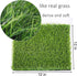 4 Pack Pads-1212x 1.2,Washable Hamiledyi Chicken Nesting Thicken Artificia Grass Nesting Box Liners Reusable Laying