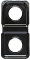 Range Kleen P501 Black Porcelain Rectangular Gas Stove Drip Pan, 16.875 x 8.125-Inches