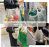 meetall (5 Pack, 2 Mesh Grocery Bags, Reusable Tote Bags with Sturdy Handle, Washable, Eco Friendly, Cotton String Net