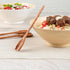Restaurantware Coco Casa 7 Inch Handmade Serving Spoons, 4 Greaseproof Coconut Spoons for Hot and Cold Foods