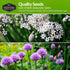 Common 2 Packets Chive Seed Collection - & Garlic Chives of Non-GMO Heirloom Open-Pollinated Herb Seed Varieties