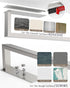 SUS304 Paper Towel Holder, Paper Towel Holder Under Cabinet Wall Mount or Self Adhesive Paper Towel Bar, Hanging Paper