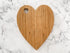 Premium Wood Charcuterie Board, 100% Handmade, Cheese Platter, Cheese Tray, Bamboo Cutting Board, Attractive Heart Design by Kozy Kitchen