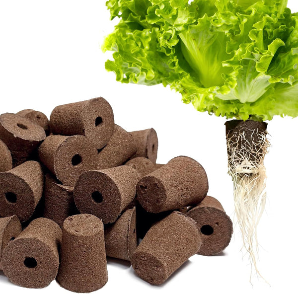 MEYCEMT Hydroponic Growing Sponges 50 Pack, Universal Fit Sponges & Seed Pods for