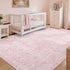 Rugxara Pink Rug for Living Room Bedroom, 5x7 Area Rugs Washable Vintage