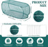 Threehoney 4 39" 18" 16" Pcs x x Pop up Garden Mesh Plant Cover Outdoor Plant Protector Garden Row Raised Bed Cover