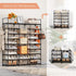 9 53-58 Closet 10 Closet Organizer,12"D 50"W 63"H Tabiger Tier Shoe Rack Organizer for Entryway Pairs, DIY Stackable