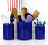 Reston Lloyd Multipurpose Crock, Extra Large Indigo Holder for Organizing Utensils & Kitchen Tools