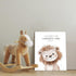 4Pcs Nursery Bible Verse Animal Canvas Wall Art Funny Cute Safari Animals Christian Painting Picture Wall Decor Lions