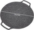 Korean Grill Pan with Non Stick 6 Layer Coating, Round Grill Pan with Pouch for Induction and Electric Cooktops