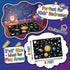 2'3' Outer Space Rugs Small Size Universe Solar System Planet Theme Carpets Kids Rugs for Playroom Educational Learning