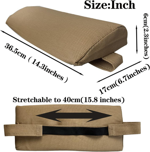 Ostlttyn Zero Gravity Chair Replacement Pillow Headrest with Elastic Band, Universal Soft Removable Padded Cushion Head