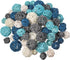 72 Pcs Wicker Rattan Decorative Balls, Centerpiece Fillers for Spring Summer Craft, Wedding Party, Potpourri Decor