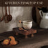 8.5") EOSAHR Farmhouse Pine Wood Risers for Decor in Kitchen & Bathroom - Risers Display Stands for Home Decor