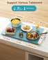 Warmer,6 Settings,Fast Warming Mat for Food, Home Essentials Food Temperature and Timer Heating, and Even Heat