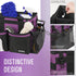 SCAVATA Compact Wearable Cleaning Caddy, Small Cleaning Caddy Supplies Organizer with Handle & Shoulder Straps