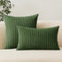 Pack 1 14x24 Inch, UGASA Lumbar Throw Pillow Covers of Super Soft Boho Corduroy Decorative Pillow Covers Cases Solid