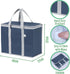 3 Pack 3 Pack) VENO Cooler Bag Insulated Reusable Grocery Shopping Bag, Food Delivery, Heavy Duty, Large Size, Durable