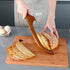 Bread Knife for Homemade Bread, 15.7" Serrated Knife for Sourdough, Baguettes, and More, Acacia