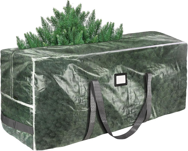 BALEINE 9 ft Christmas Tree Storage Bag, Heavy Duty Extra Large Bag with Reinforced Handles and Dual Zippers -