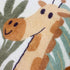 5.3FT,Animals 2.6'x5.3' ABREEZE Kids Runner Rug Area Rug Play Mat for Kids Non Skid Washable Animal Throw Rugs Cute