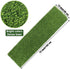 Kesfey Grass Table Runner, 12 x 72 Inch Synthetic Grass Rug Roll for Holiday Party Tabletop Decoration