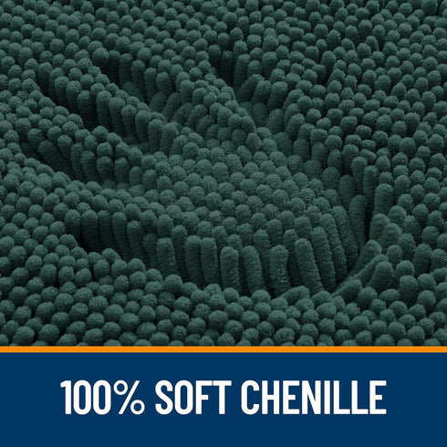 OLANLY 30x20 Bathroom Rugs, Extra Soft Absorbent Chenille Mats, Non-Slip and Machine Washable