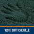 OLANLY 30x20 Bathroom Rugs, Extra Soft Absorbent Chenille Mats, Non-Slip and Machine Washable