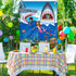 Shark Party Decorations, Giant Fabric Sharks Photo Booth Background, Funny Sharks Theme Party Supplies for Kids