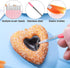 Aster 15Pcs Cake Decorating Brushes Kit, Food Safe Paint Brushes for Fondant Sugar DIY Tools, Cookie Decorating