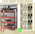 2 Pack 40 Closet Windyun Over the Door Shoe Organizers Large Mesh Pocket Hanging Shoe Rack for Nonslip Behind Door