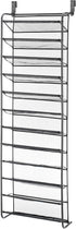 36 12 Closet 69"L 21.7"W 7.5"H, Whitmor Pair Over the Door Shoe Organizer, Tier Hanging Shoe Organizer, Heavy Duty