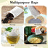Piriuuo 10 (4 6 Inch) Spice Bags for Cooking, Cheese Cloth Bags with Drawstring for Straining Loose Tea x