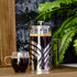 Ovente 34 Ounce French Press Coffee & Tea Maker, 4 Level Stainless Steel Filter System, Portable Pitcher