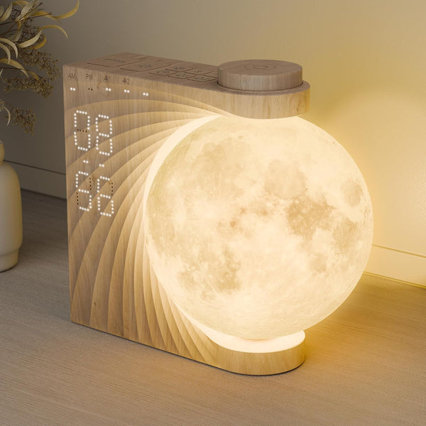 AIRIVO Alarm Clock for Bedrooms, Sunrise Alarm Clock Wake Up Light for