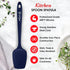Silicone Spoon Spatula, 600ºF Heat-Resistant Non-Stick Rubber Spoonula, UpGood Kitchen Utensils, Blue