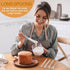 Stainless Steel Measuring Cups & Spoons Set, 10-Pack for Cooking and Baking, Nesting Kitchen Gadgets