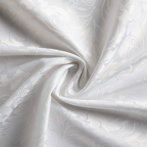 Tektrum 60 X 120 inch Rectangular Damask Jacquard Tablecloth, Waterproof/Spill Proof/Stain Resistant/Wrinkle Free/Heavy