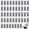 48 Packs Replacement Activated Charcoal Distiller Filters, Coconut Shell Activated Carbon Filter Sachets for Countertop