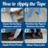 Carpet Tape, Double Sided Rug Tape for Secure Rugs on Hardwood, Removable, No Damage (Creme, 2" x 25 Yard)