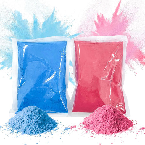 POPUPARTY Gender Reveal Color Powder - 1lb Pink & 1lb Blue Powder,