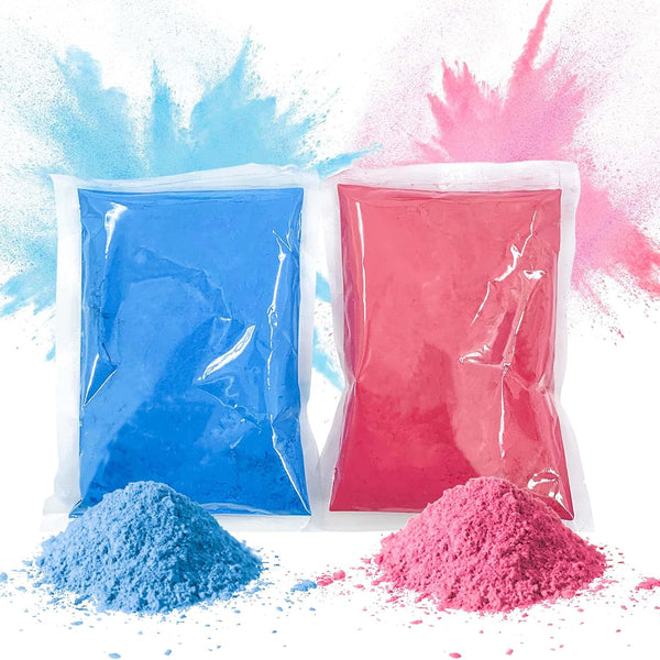 POPUPARTY Gender Reveal Color Powder - 1lb Pink & 1lb Blue Powder,