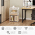 3 HAYOFAMY Tier End Table Nightstand White, Small Bookshelf with Open Shelf, Narrow Side Table Bedside Table
