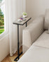 TB01BG083 TUTOTAK End Table, Side Table, Tall Couch Table, Sofa Table, Living Room, Bed Room, Greige