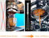Espresso Coffee Stirrer - MATOW Stainless Steel Mini Whisk for Professional Coffee Powder Stirring