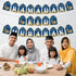 WATINC 2 in 1 Ramadan Banner Eid Mubarak Decoration, No DIY Needed Hanging Banners Decor for Home, Tree, Wall 10 Feet
