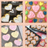 Heart Cookie Cutter Set of 6 Pieces for Valentine's Day, Wedding, Birthday Baking