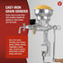 Victoria Manual Low-Hopper Grain Grinder, Made in Colombia, Silver